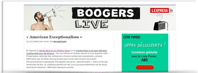 Blog Boogers live