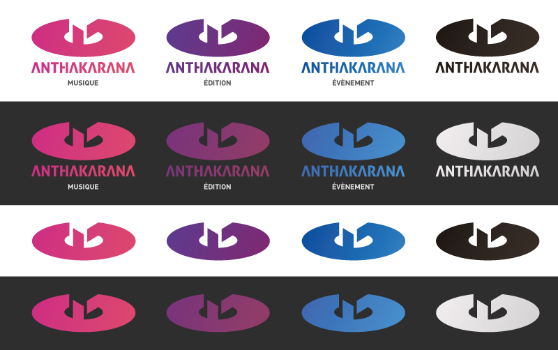 Déclinaison de logo Anthakarana