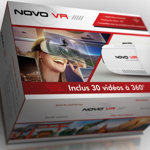 Packaging de Boite de lunettes VR pour Novo VR